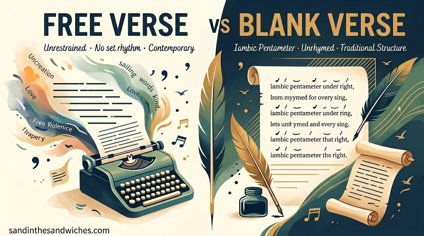 Blank Verse vs Free Verse
