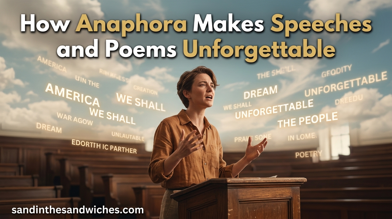How Anaphora Makes Speeches and Poems Unforgettable