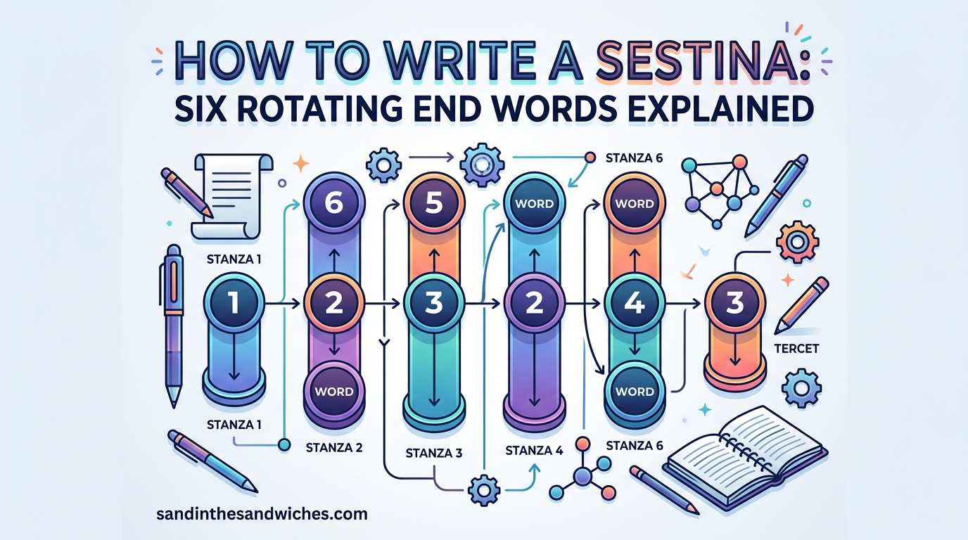 How to Write a Sestina Six Rotating End Words Explained