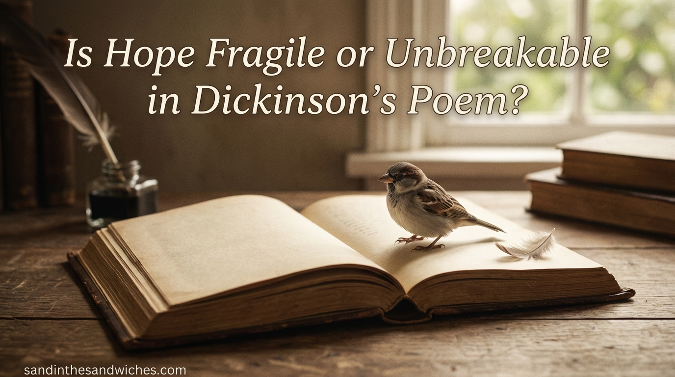 Is Hope Fragile or Unbreakable in Dickinson’s Poem