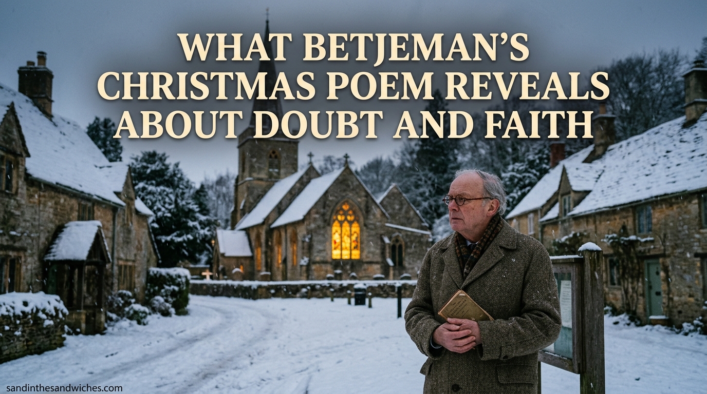 What Betjeman’s Christmas Poem Reveals About Doubt and Faith