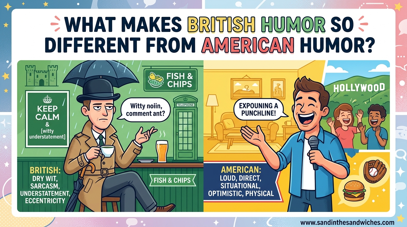 What Makes British Humor So Different From American Humor