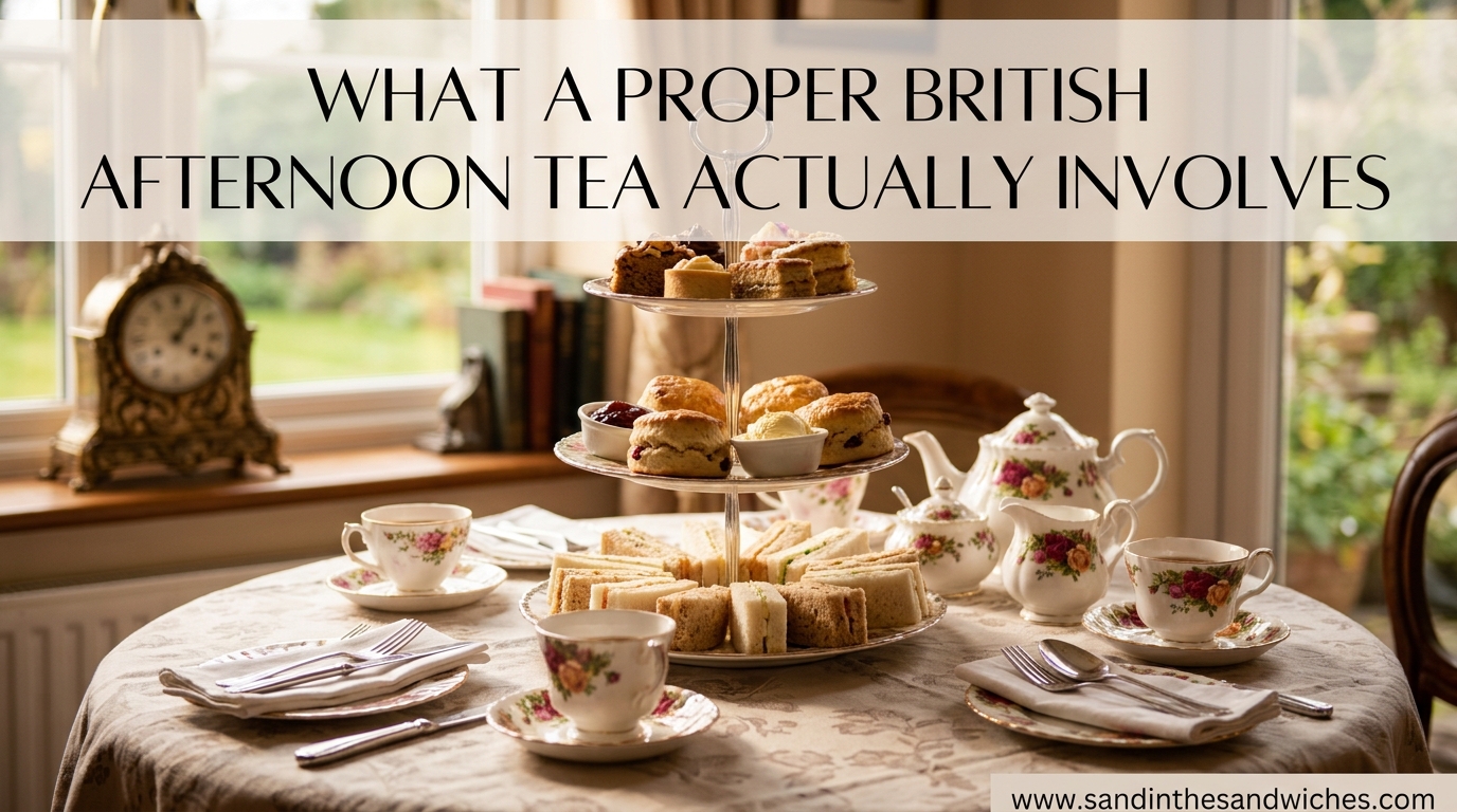What a Proper British Afternoon Tea Actually Involves