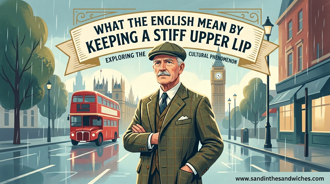 What the English Mean by Keeping a Stiff Upper Lip