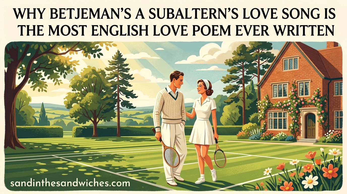 Why Betjeman’s A Subaltern’s Love Song Is the Most English Love P
