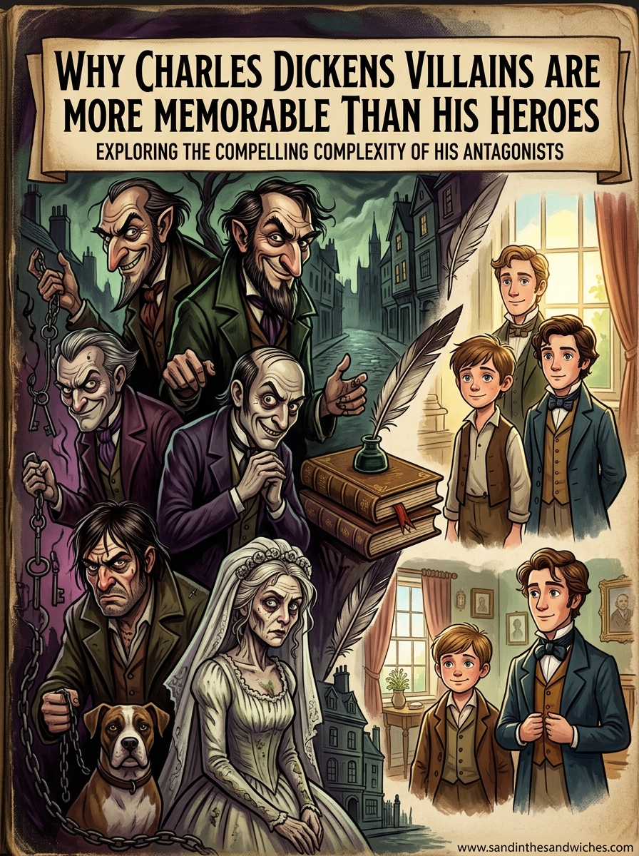 Why Charles Dickens Villains Are More Memorable Than His Heroes