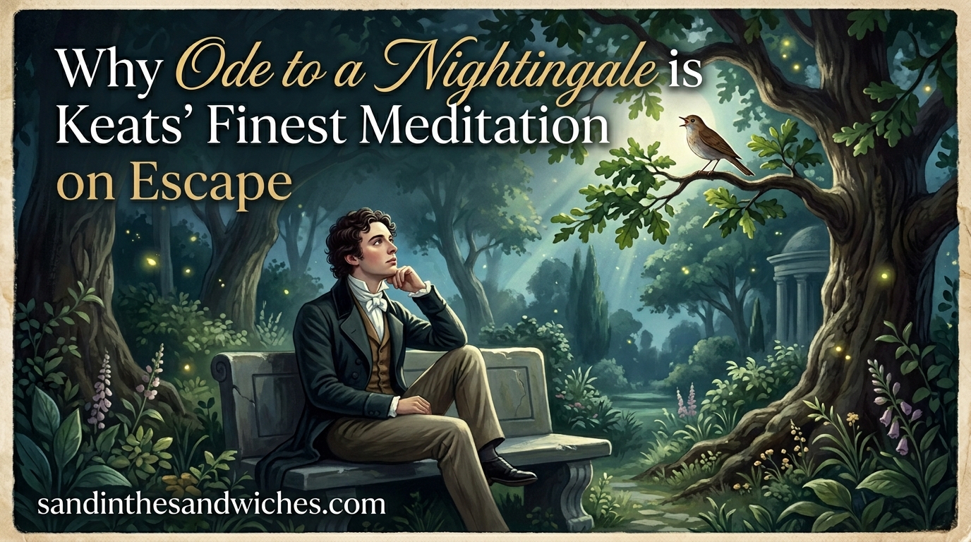 Why Ode to a Nightingale is Keats’ Finest Meditation on Escape