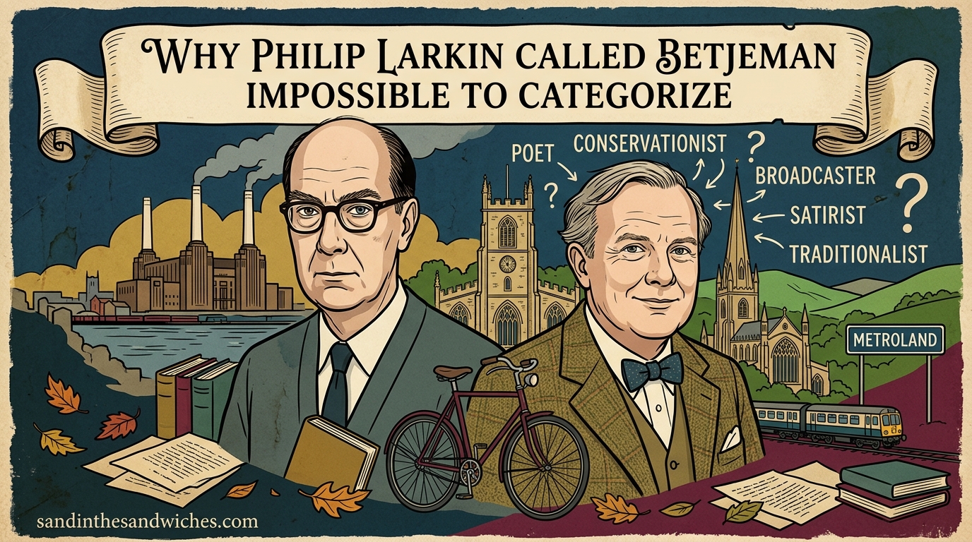 Why Philip Larkin Called Betjeman Impossible to Categoriz