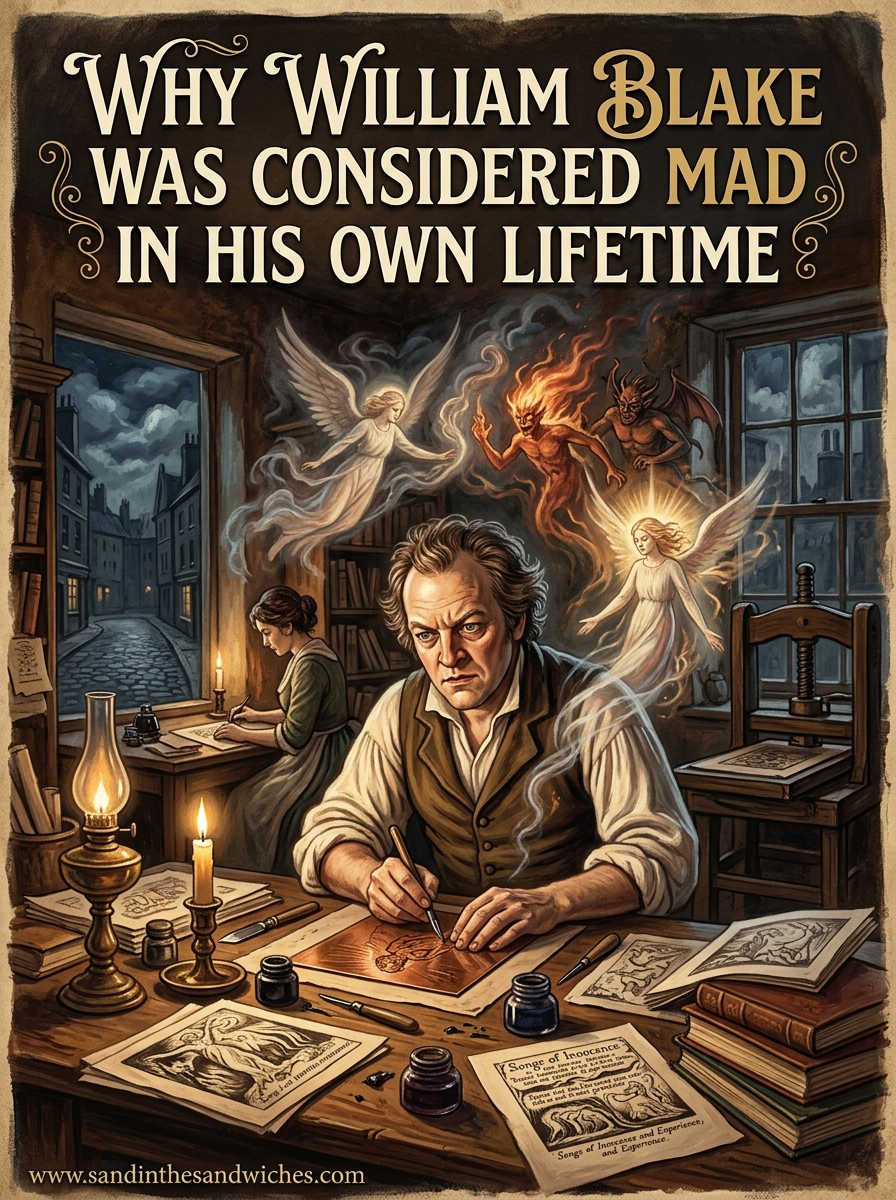 Why William Blake Was Considered Mad in His Own Lifetime