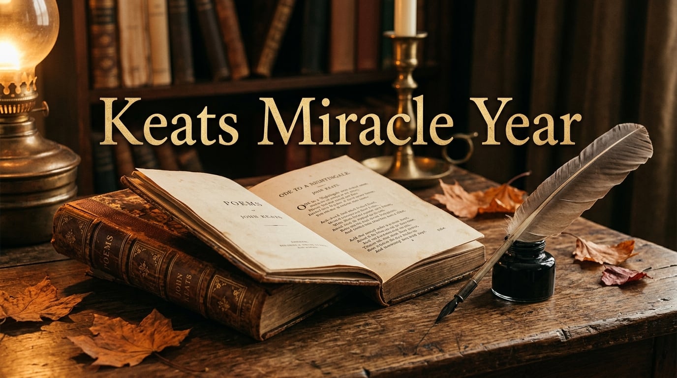 Why Keats wrote his greatest poems in a single miraculous year