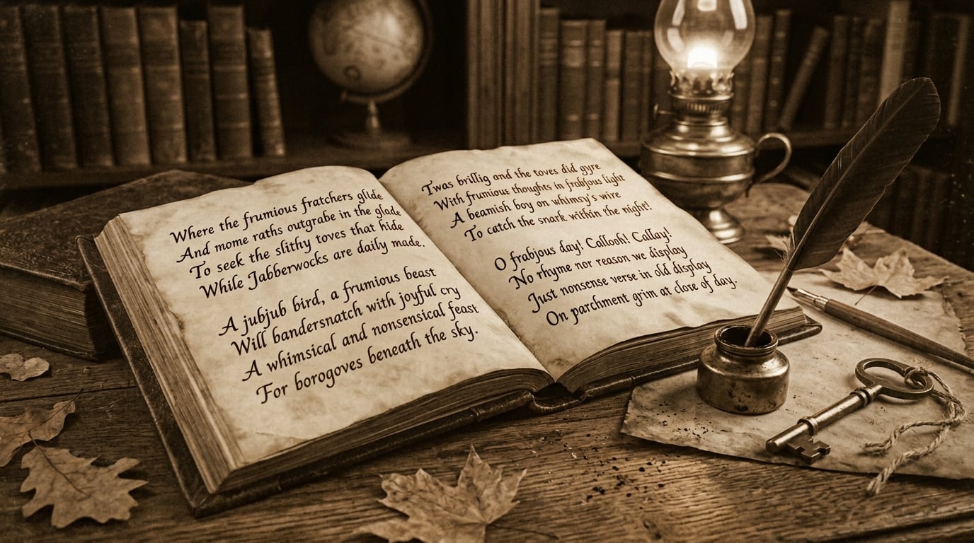 What Jabberwocky nonsense words actually mean