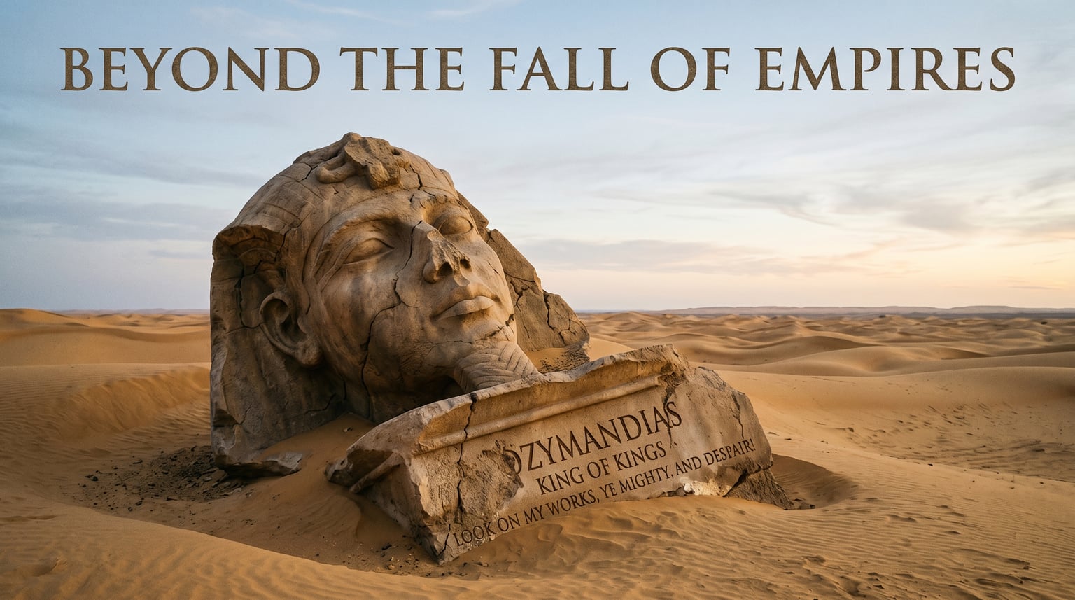 What Ozymandias is really warning us about beyond the fall of empires