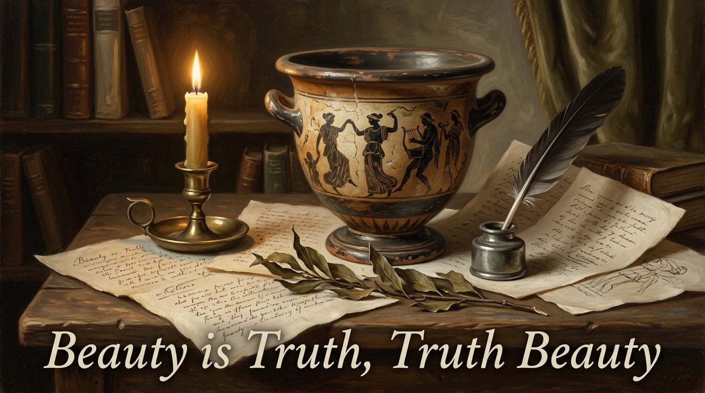What Beauty Is Truth Truth Beauty really means at the end of Ode on a Grecian Urn