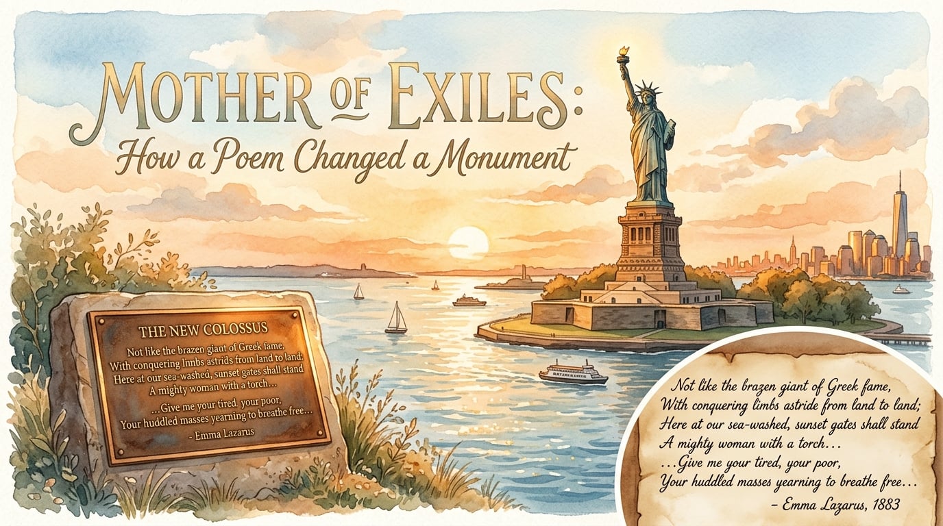 Why The New Colossus turned the Statue of Liberty into a mother of exiles