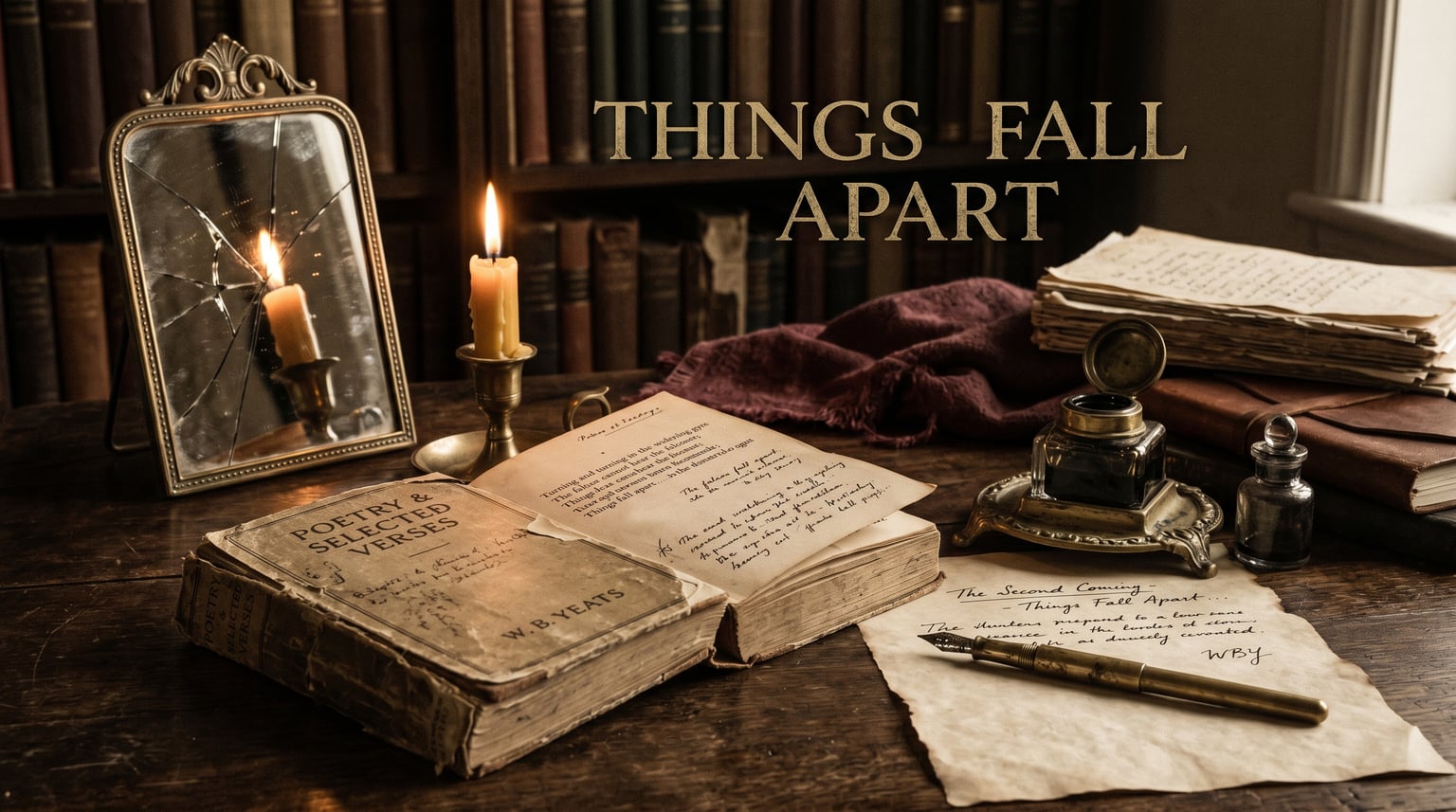 What things fall apart actually means in Yeats The Second Coming