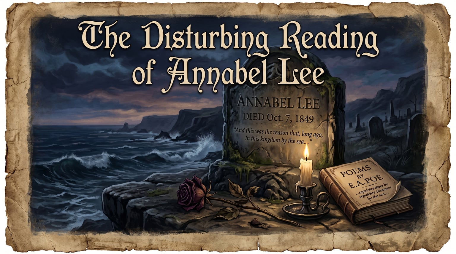 The disturbing reading of Annabel Lee that English teachers rarely mention
