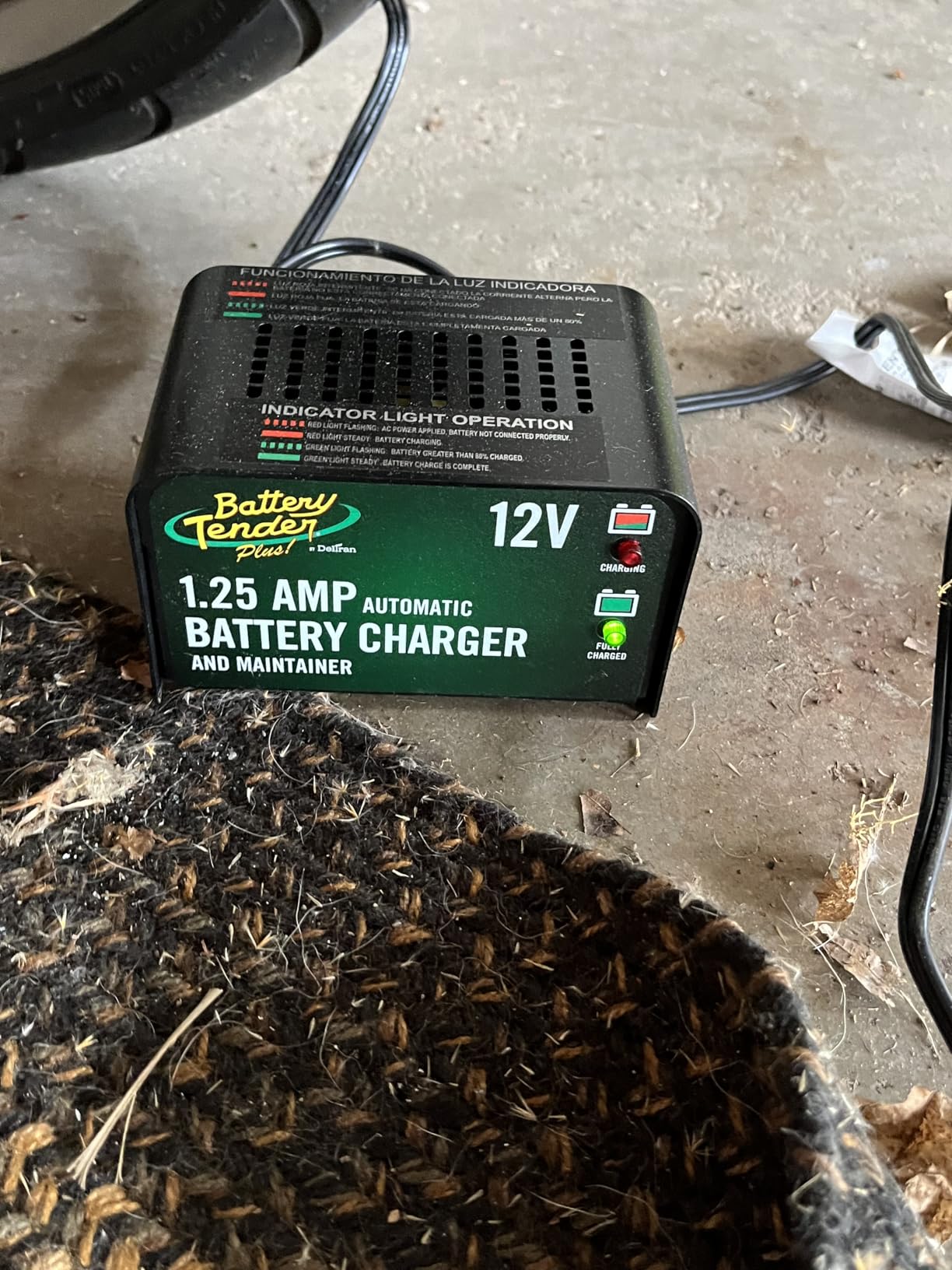 Battery Tender Plus 12V 1.25A Car & Motorcycle Battery Charger and Maintainer customer photo 1