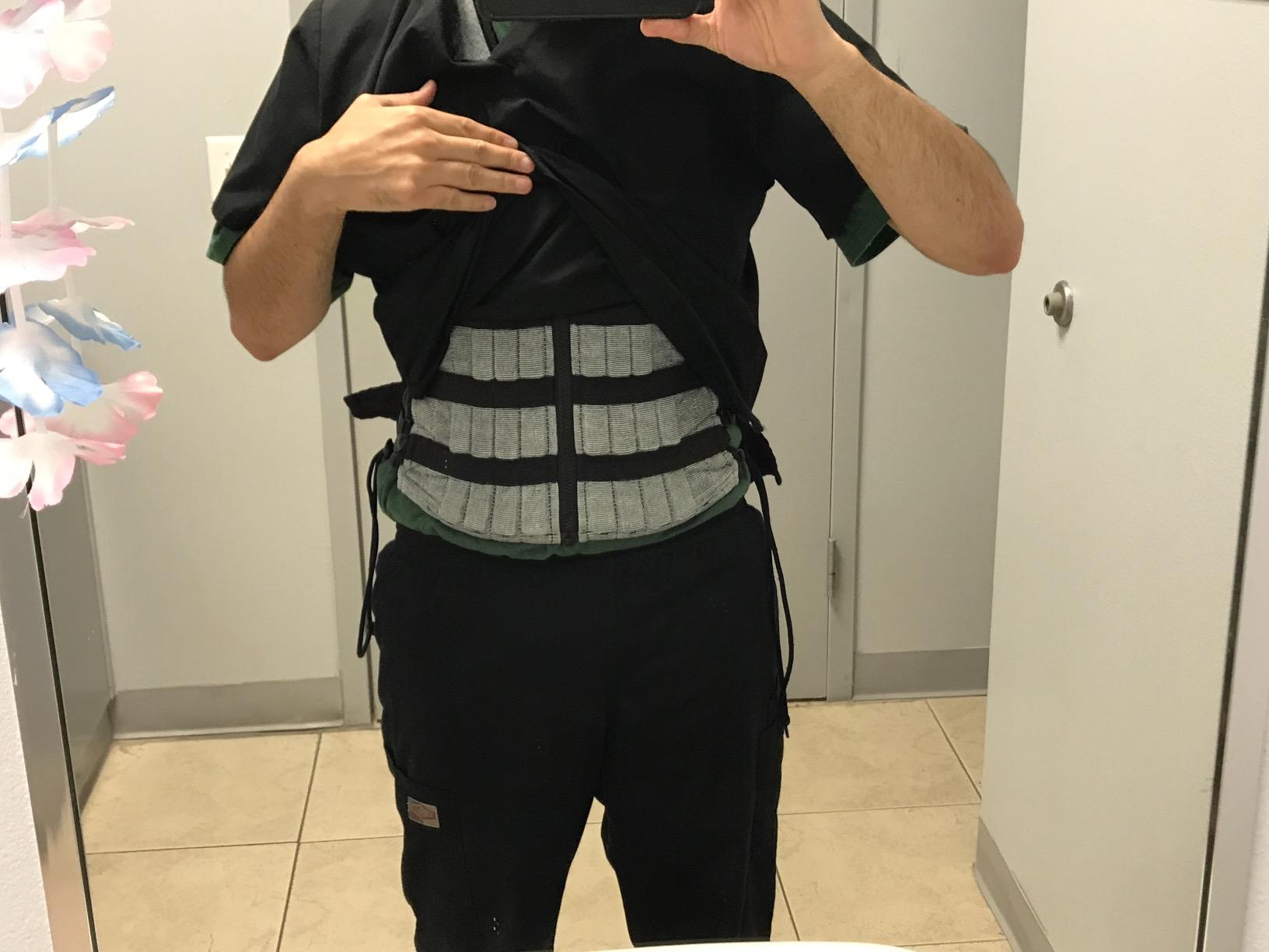 Hyperwear Hyper Vest PRO Adjustable Weighted Vest for Men and Women - Running, Walking, HIIT, Bone Density & Osteoporosis Exercise - No-Bounce Steel Micro-Weights, Slim Fit, Up to 40 lbs customer photo 2