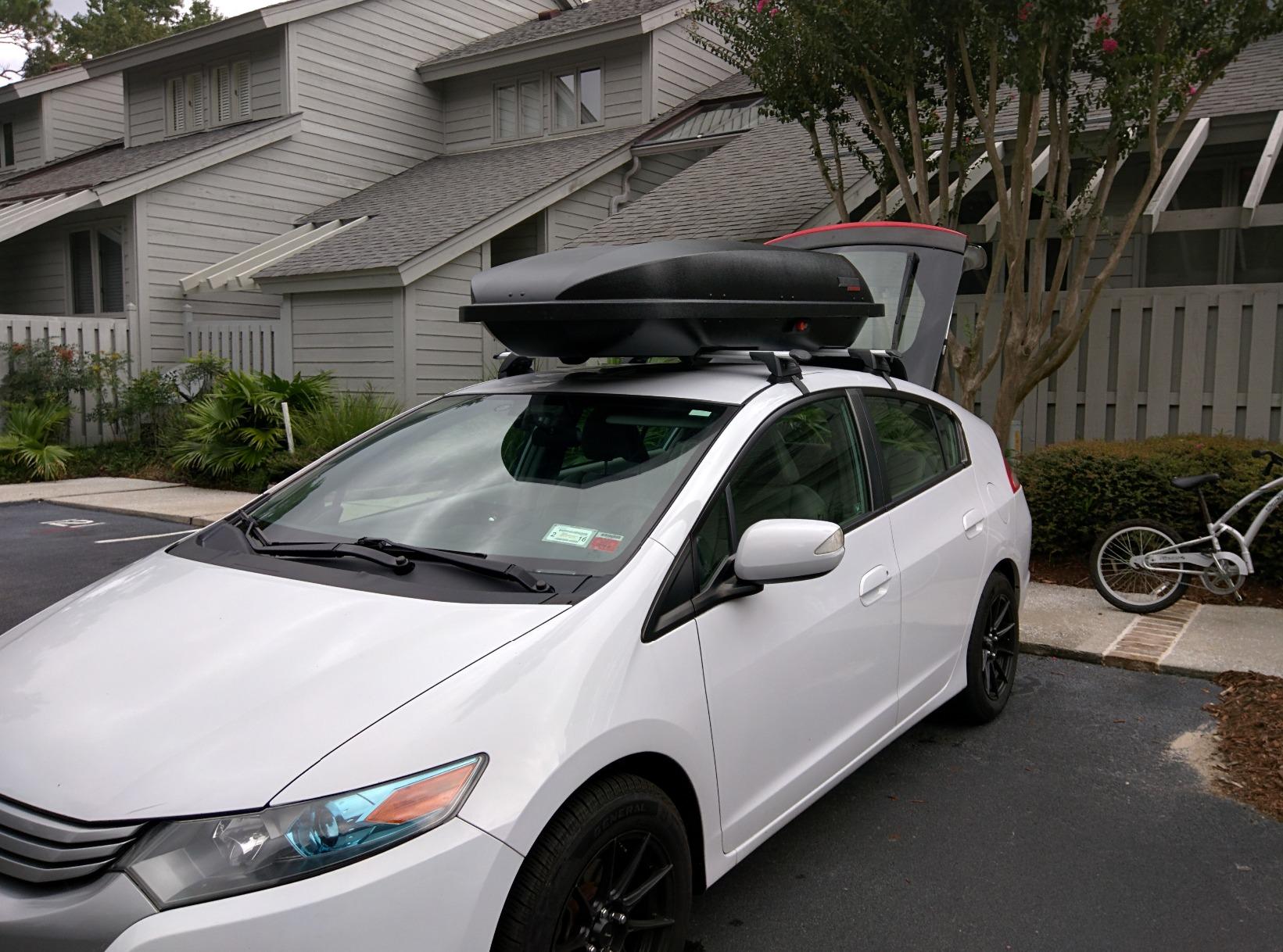 Yakima RocketBox Pro 14 Car Roof Cargo Carrier, Rooftop Shell Box, 14 Cu Ft, Black - Vehicle Hard Shell Travel Storage with Dual Sided Opening, SKS Locks and Universal Mounting customer photo 1