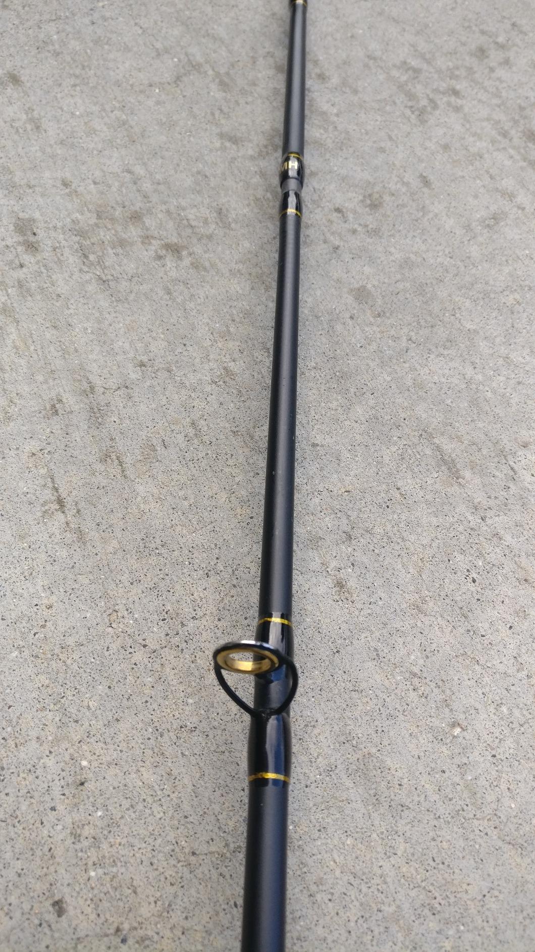 E Series - Camo Legend 2-Piece 7-Feet Casting Rod 24 Ton Carbon Fiber Baitcasting with 2 Tips - Medium and Medium Heavy Portable Bass Fishing Rod Baitcaster customer photo 2