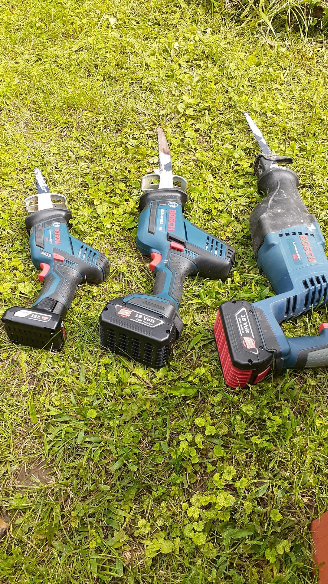BOSCH GSA18V-083B 18V Cordless Reciprocating Saw - Lightweight & Compact, 0.83
