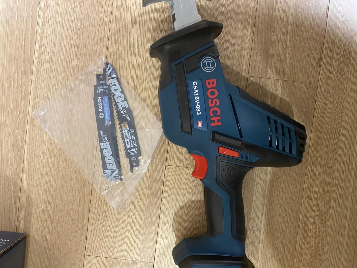 BOSCH GSA18V-083B 18V Cordless Reciprocating Saw - Lightweight & Compact, 0.83