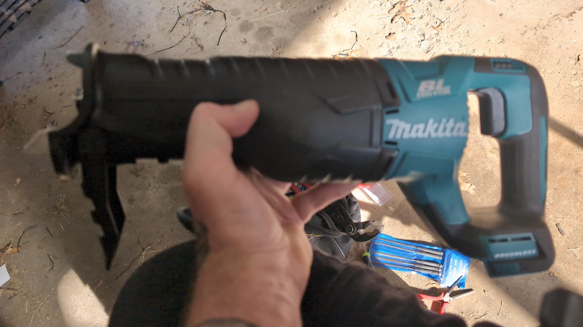 Makita XRJ05Z 18V LXT Lithium-Ion Brushless Cordless Recipro Saw, Tool Only customer photo 2