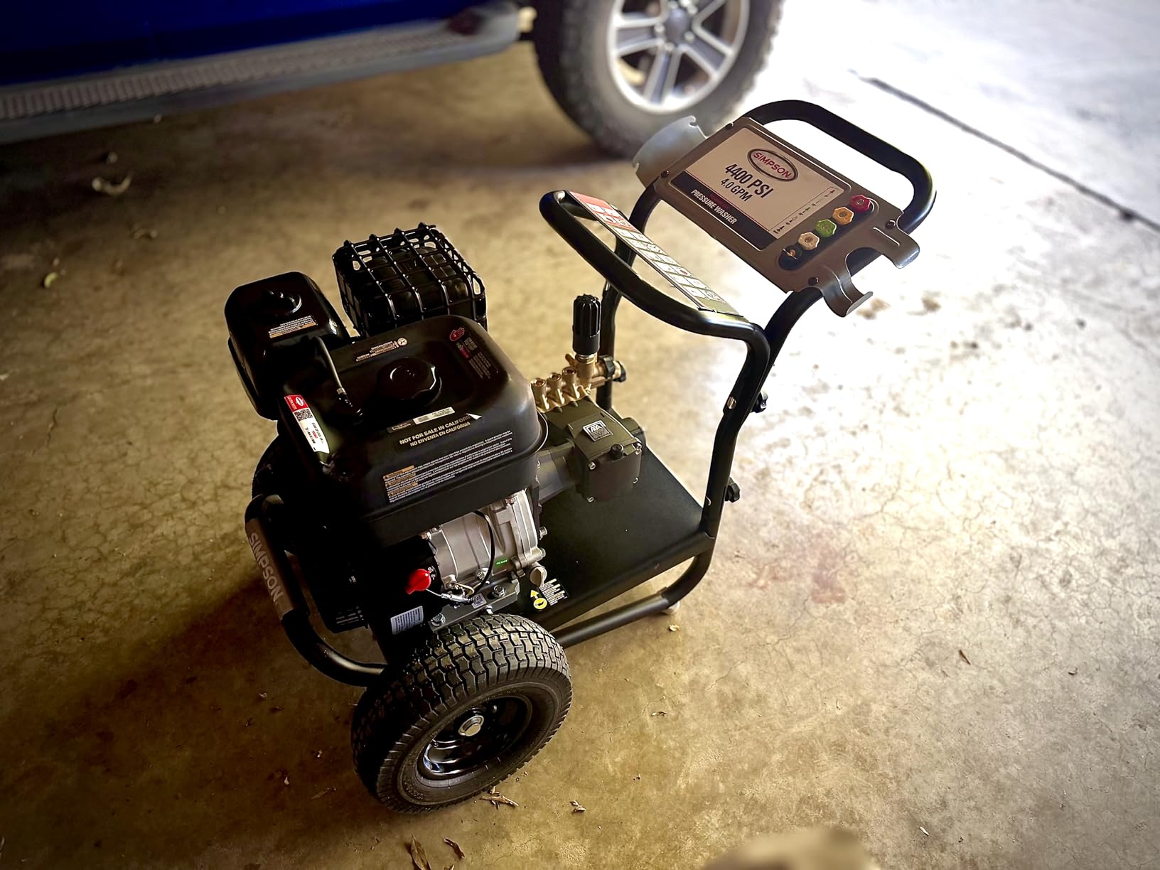 Simpson PowerShot 4400 PSI Gas Pressure Washer, 4.0 GPM, CRX 420cc Engine, AAA Triplex Pump (PS60843) customer photo 1