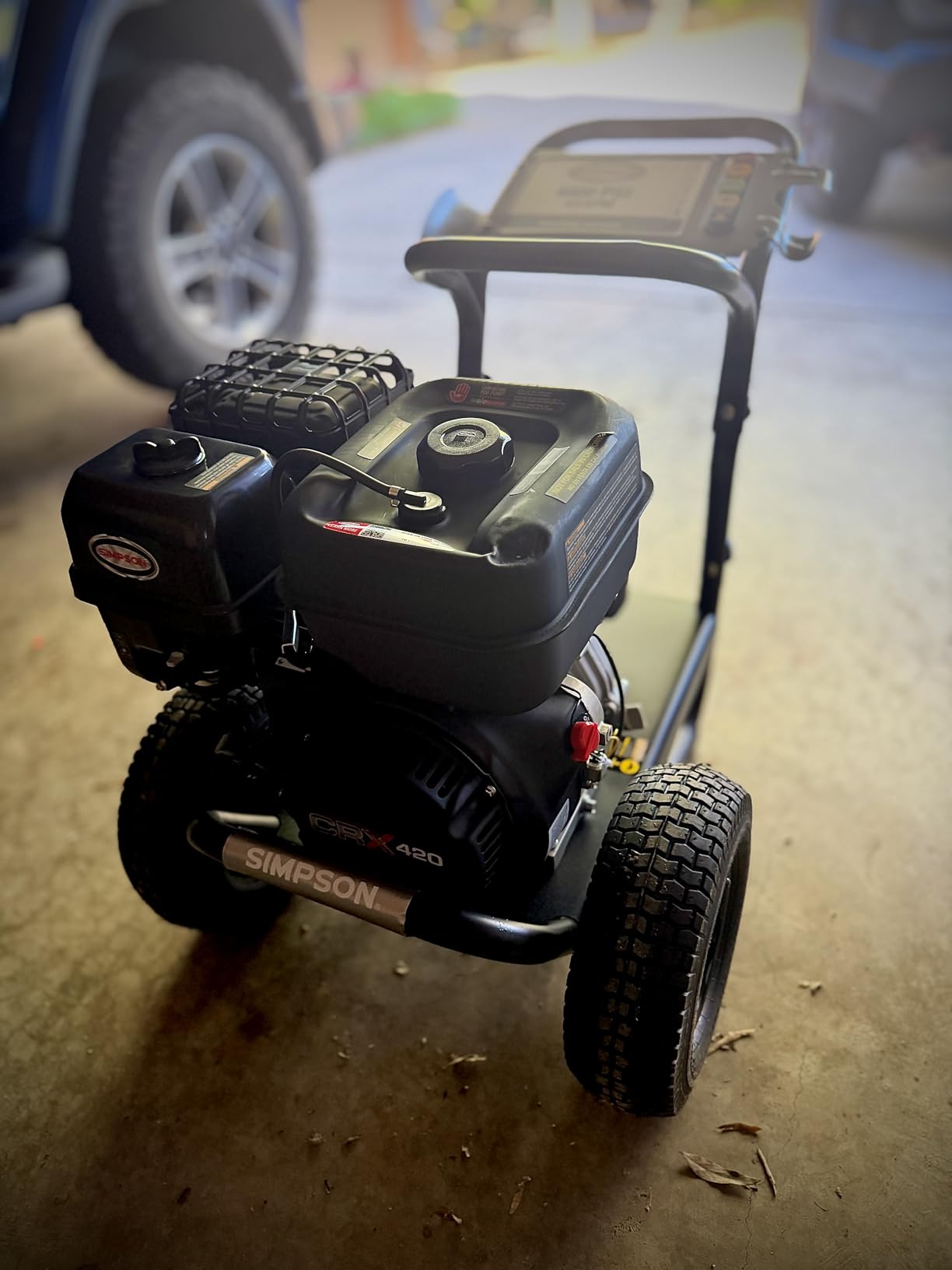 Simpson PowerShot 4400 PSI Gas Pressure Washer, 4.0 GPM, CRX 420cc Engine, AAA Triplex Pump (PS60843) customer photo 2