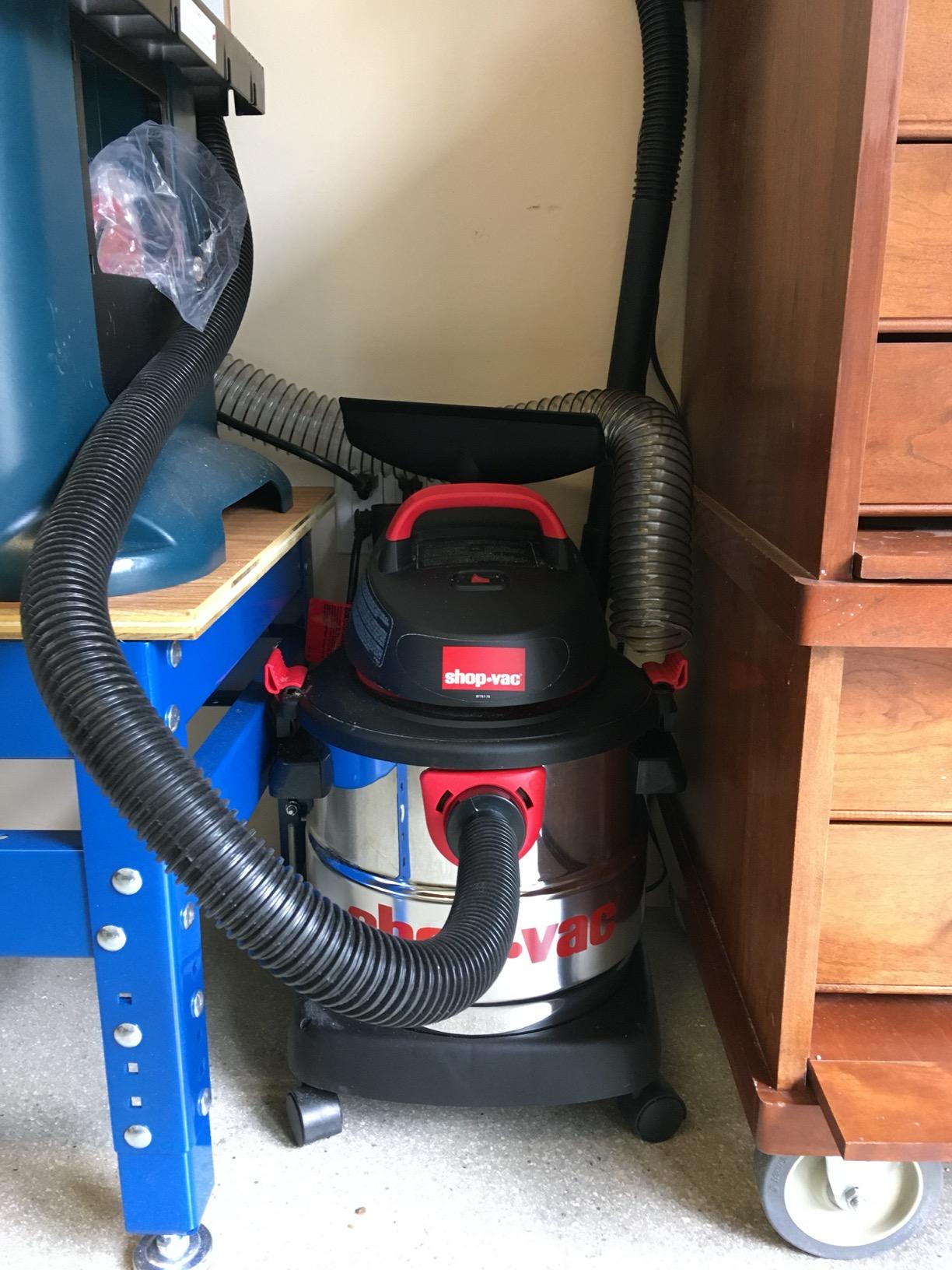 Shop-Vac 5989305 5 Gallon 4.5 Peak HP Wet/Dry Vacuum with Blower Function | Stainless Steel Tank, 1.25