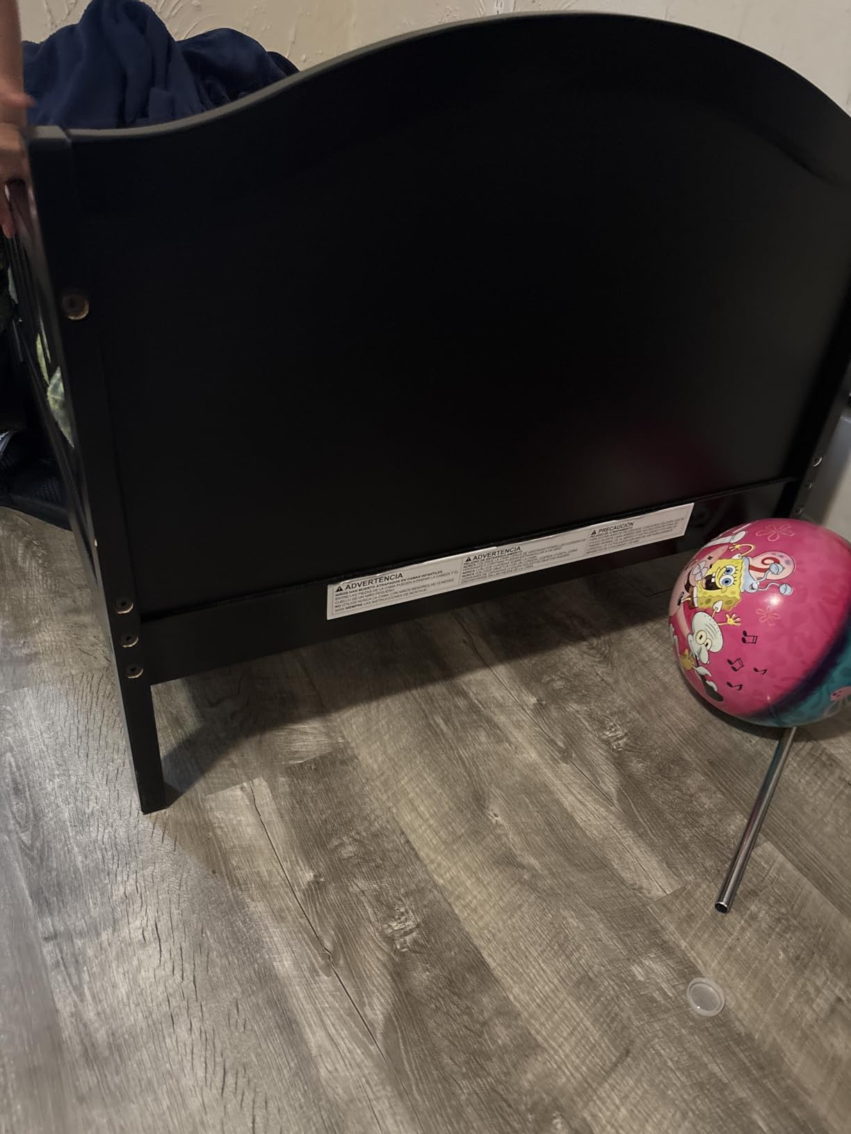 Dream On Me Sydney Toddler Bed, Black customer photo 2