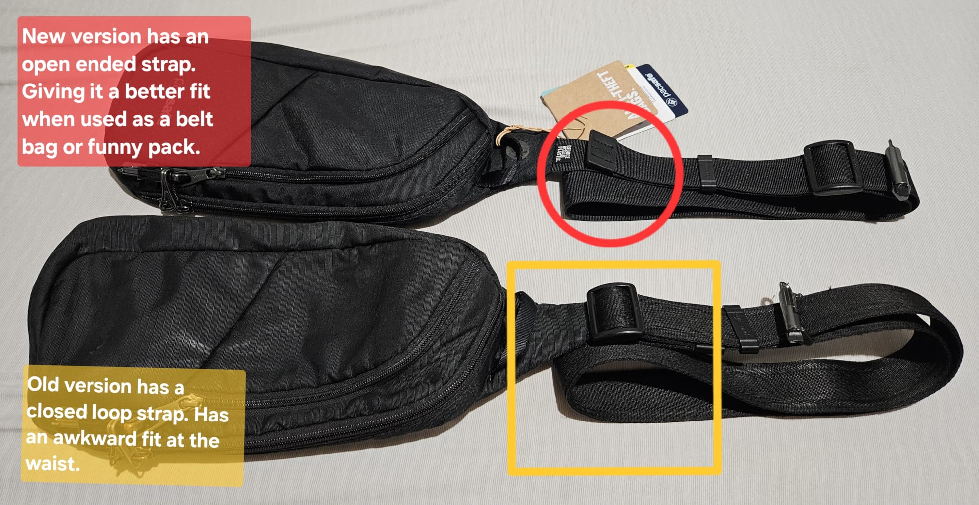 Pacsafe Vibe 150 2.5 Liter Anti Theft Sling Pack customer photo 1