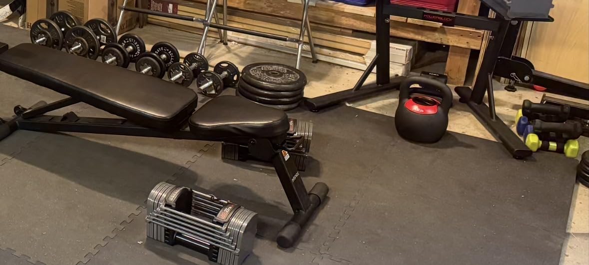 Rep Fitness Adjustable Kettlebell | Weight Set for Home Gym | Compact Steel Bell with Ergonomic Handle | 20-40 lb customer photo 2