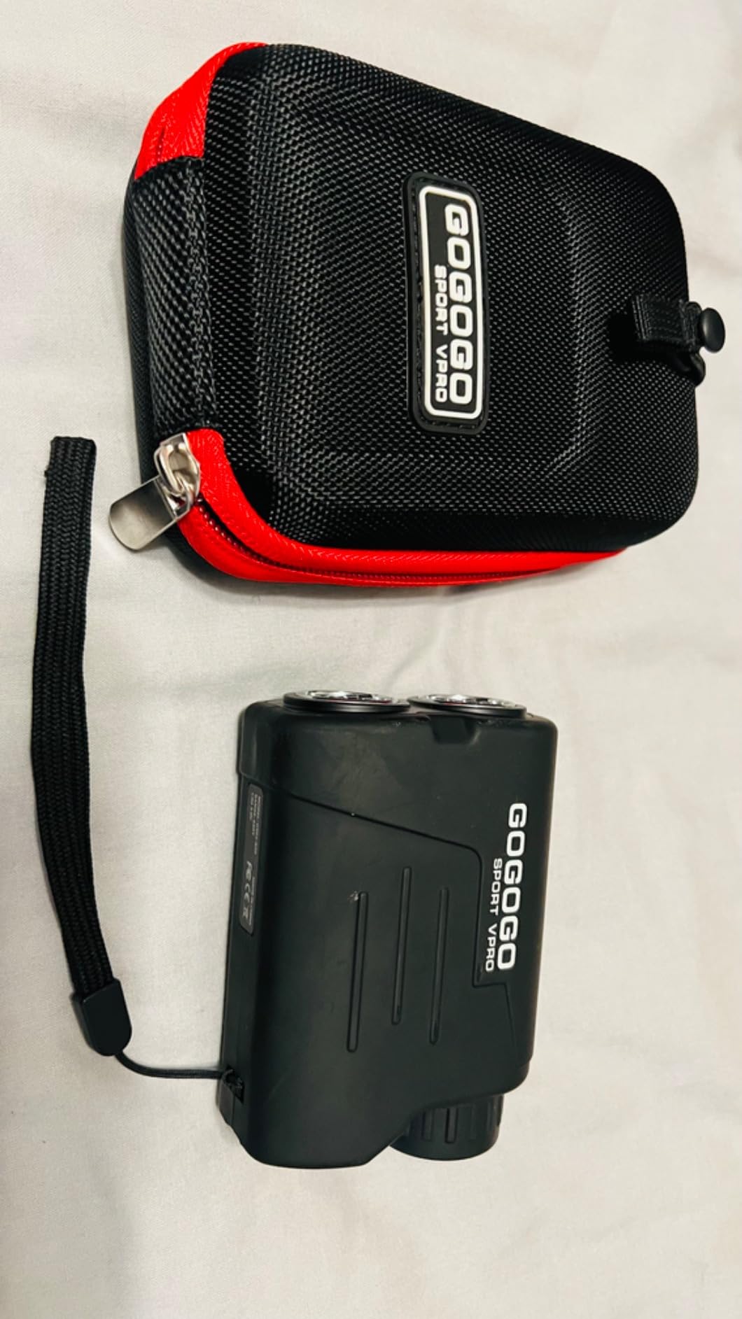 Gogogo Sport Vpro Rangefinder with Slope for Golf/Hunting, 1000/1200 Yards | Laser Range Finder Golfing with 300Y Flag-lock & Vibration, Replaceable Battery, Ultra-Clear View, Gift for Golfer and Hunter customer photo 2