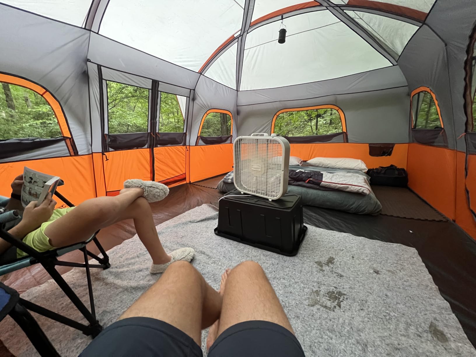 CORE Tent for Family Camping | 10 Person / 11 Person / 12 Person Large Multi Room Cabin Tents for Car Camping & Outdoor Adventures customer photo 2