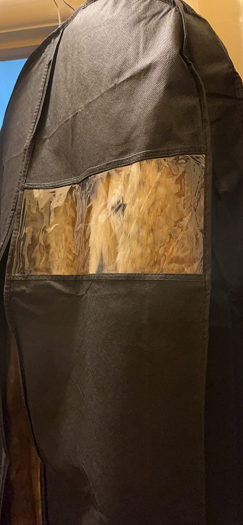 Simple Houseware 43'' Travel Garment Bag with Pockets for Suits, Dresses, Coats, Heavy Duty 300D Polyester customer photo 1