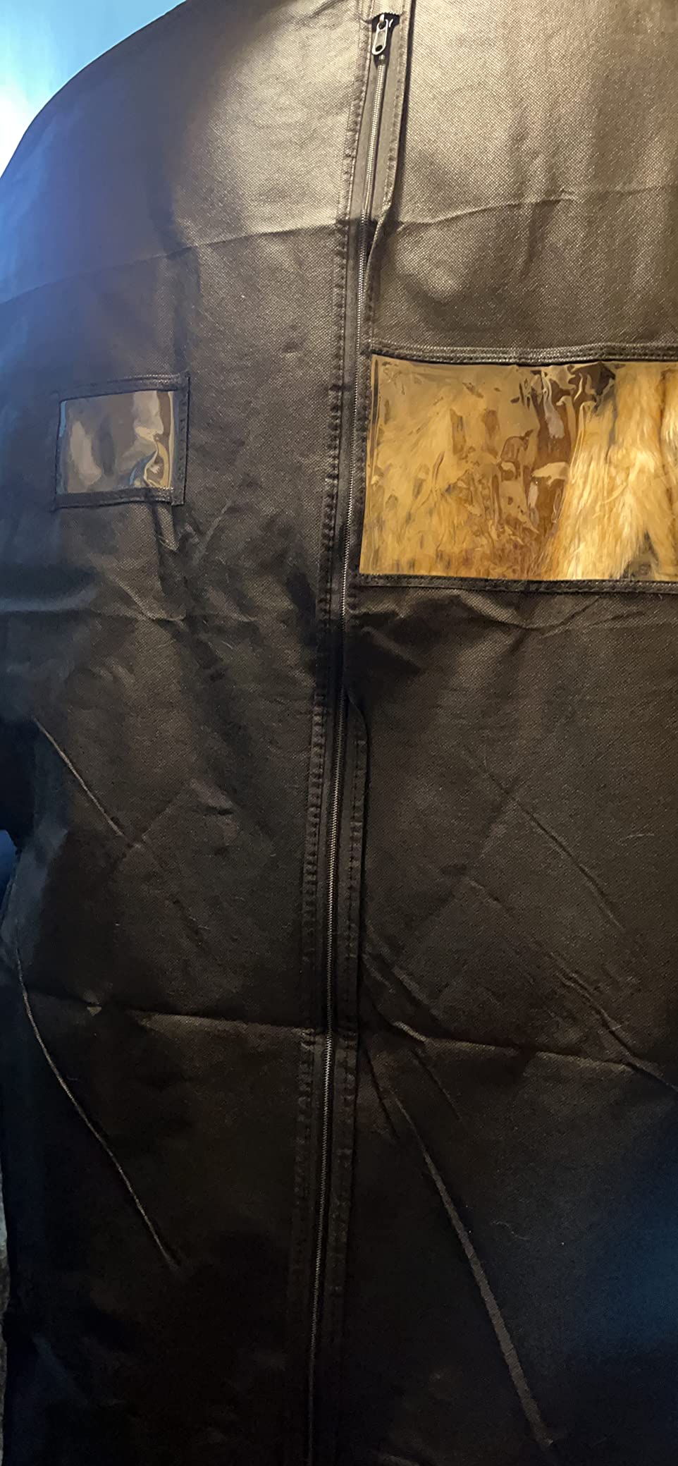 Simple Houseware 43'' Travel Garment Bag with Pockets for Suits, Dresses, Coats, Heavy Duty 300D Polyester customer photo 2