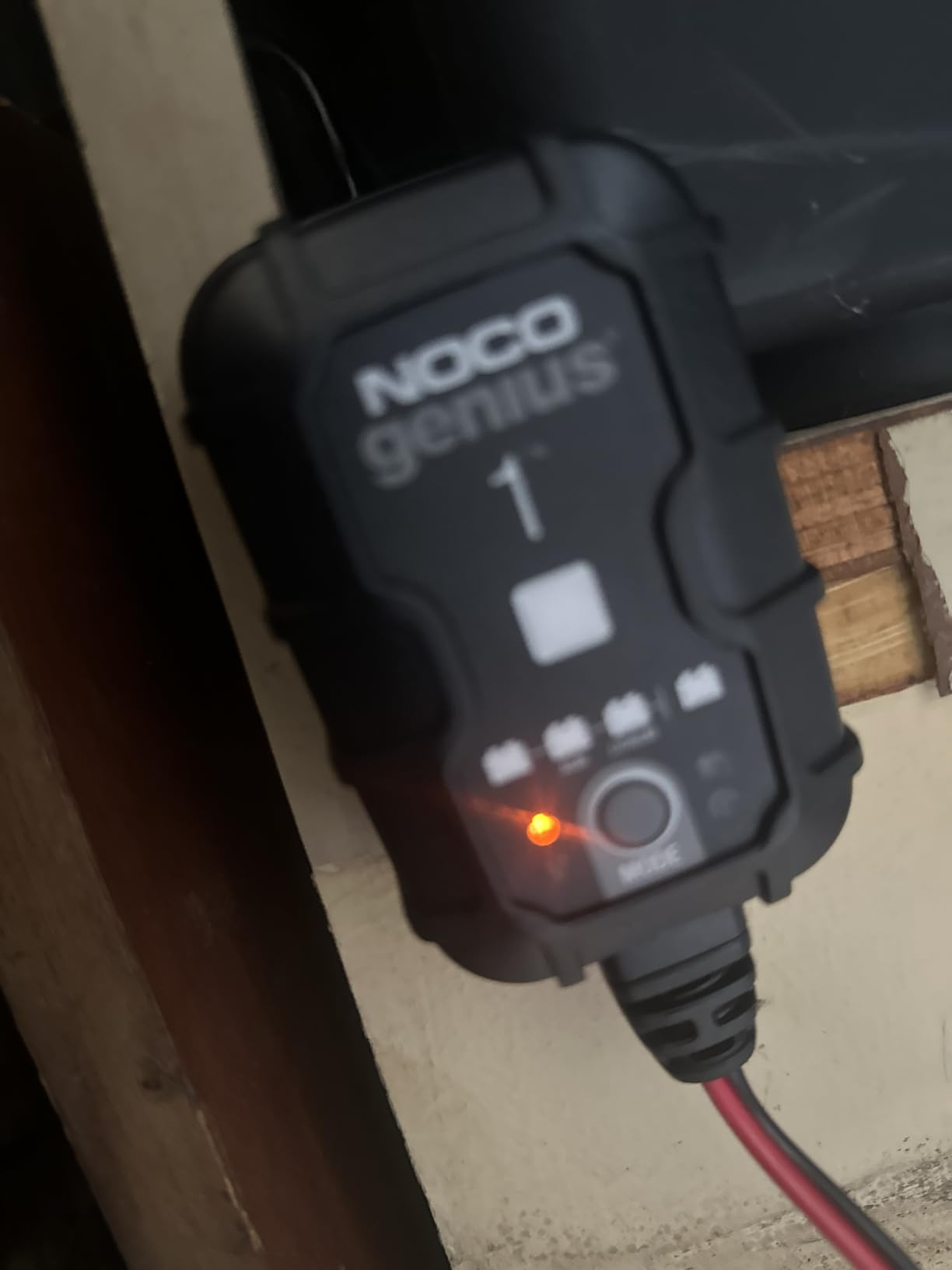 NOCO GENIUS1 1A 6V/12V Smart Battery Charger - Automatic Maintainer, Trickle Charger & Desulfator customer photo 1