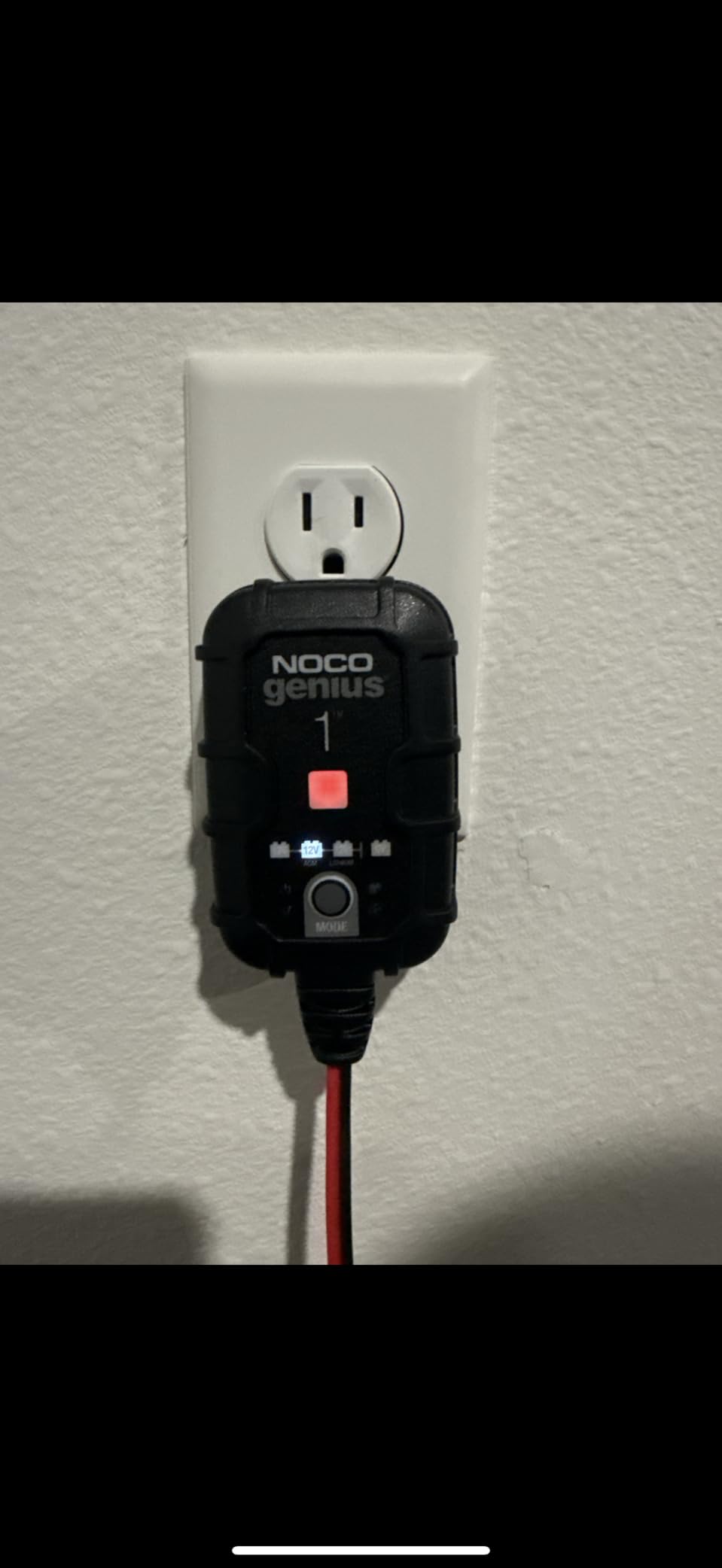 NOCO GENIUS1 1A 6V/12V Smart Battery Charger - Automatic Maintainer, Trickle Charger & Desulfator customer photo 2