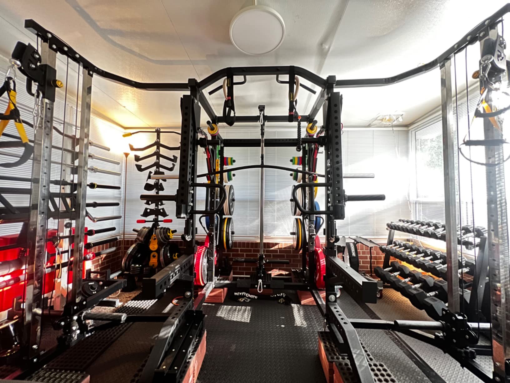 Titan Fitness Black Oxide Yukon Power Bar, 96