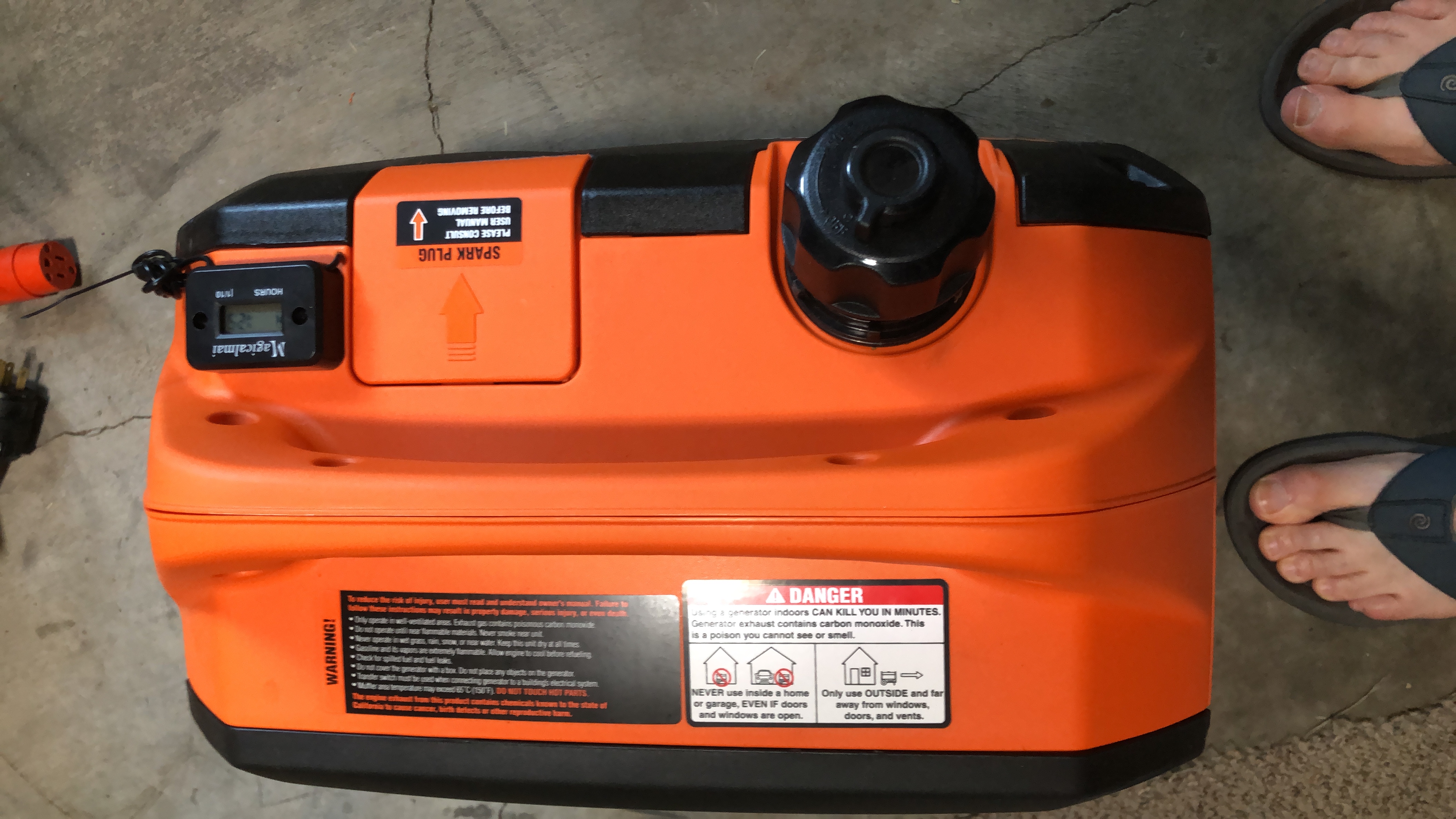 WEN Super Quiet 2350-Watt Portable Inverter Generator with Fuel Shut Off (56235i) customer photo 2