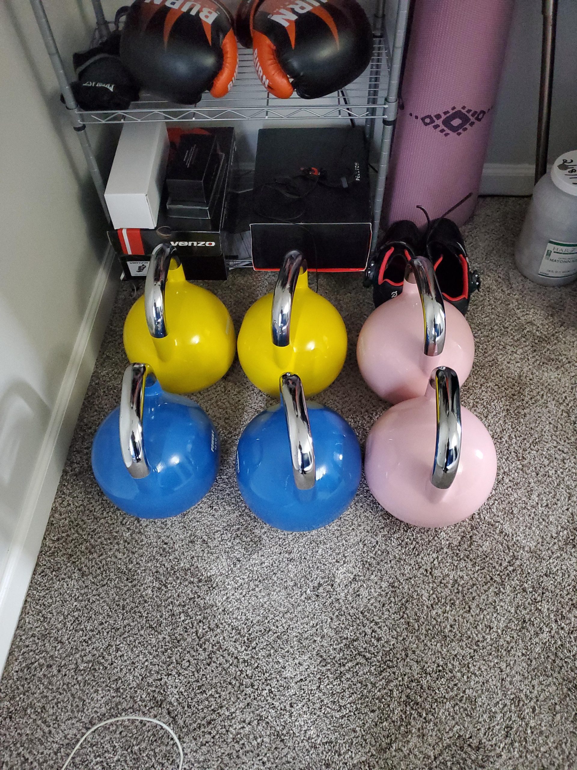 POWERT Competition Kettlebell | Premium Quality Coated Steel | Ergonomic Design | Color Coded | Single customer photo 2