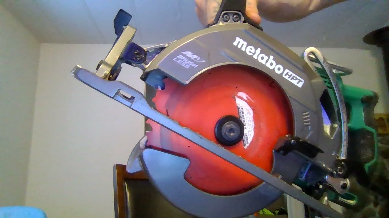 Metabo HPT 36V MultiVolt 7-1/4 Inch Rear Handle Circular Saw, Tool Only (C3607DWAQ4) customer photo 2
