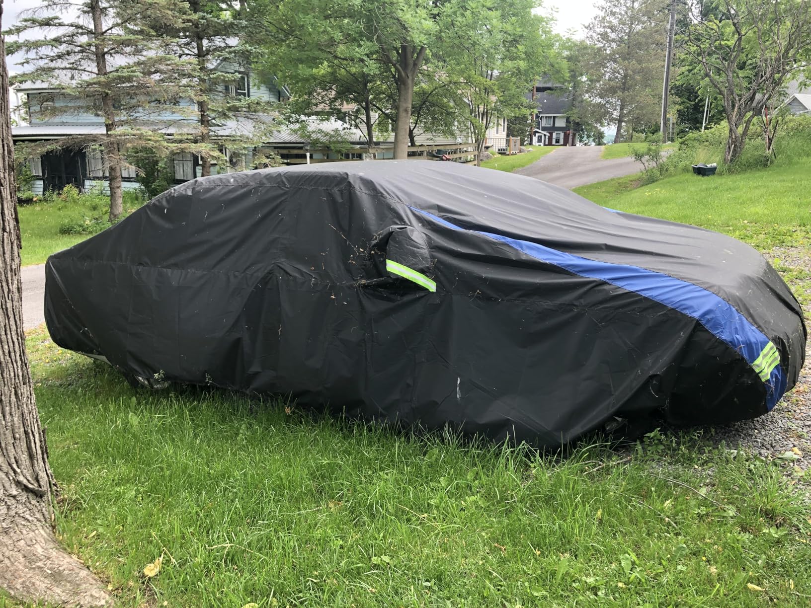 Avecrew Car Cover Waterproof All Weather for Automobiles, Outdoor Heavy Duty Full Exterior Covers for Sedan(194