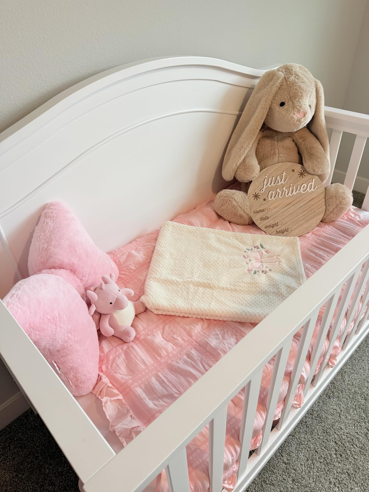 Davinci Charlie 4-in-1 Convertible Crib, GREENGUARD Certified, Chestnut | Converts to Toddler Bed, Daybed, Full-Size Bed, 4 Adjustable Mattress Heights, Conversion Kits Sold Separately, Easy Assembly customer photo 2