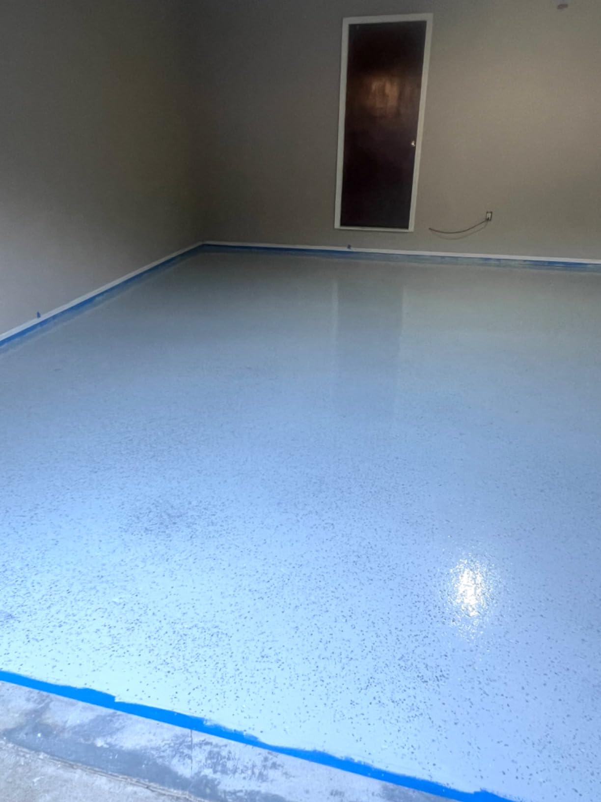ArmorPoxy Garage Epoxy Floor Kit - 100% Solids Industrial-Grade with UltraGlaze Topcoat, 300 Sq Ft Designer Gray customer photo 1