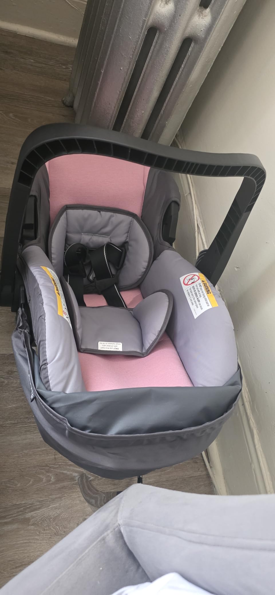 Baby Trend Passport Cargo Stroller Travel System with EZ-Lift Plus Infant Car Seat, Grey Bamboo customer photo 1