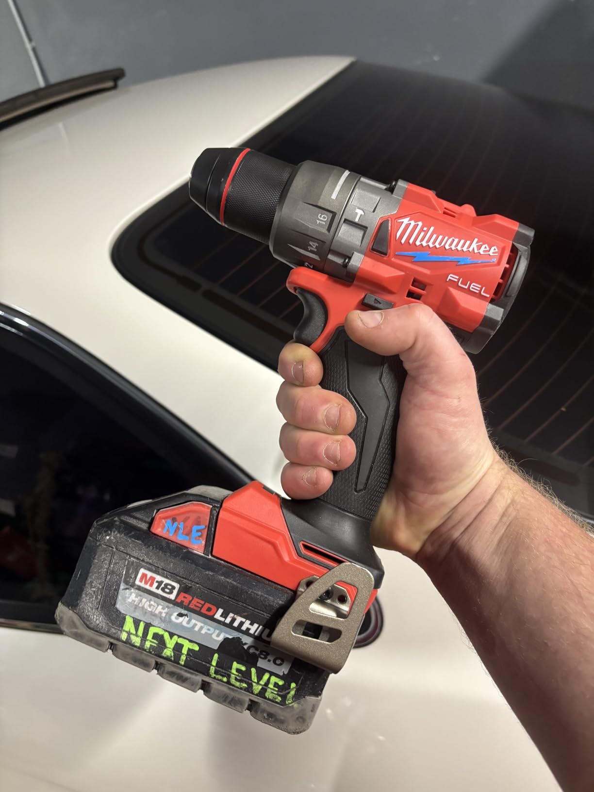 Milwaukee Electric - M18 Fuel 1/2 Hammer Drill/Driver customer photo 2
