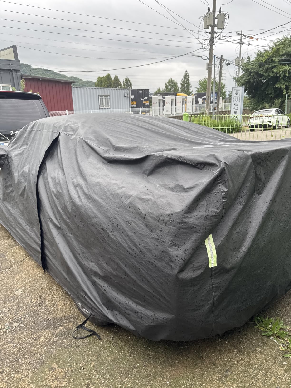 6 Layers Waterproof Car Covers for 2014-2026 Infiniti Q50/Q60 | All Weather Car Cover with Cotton Liner, Zipper Door, Windproof Bands for Snow Rain Dust Protection customer photo 1