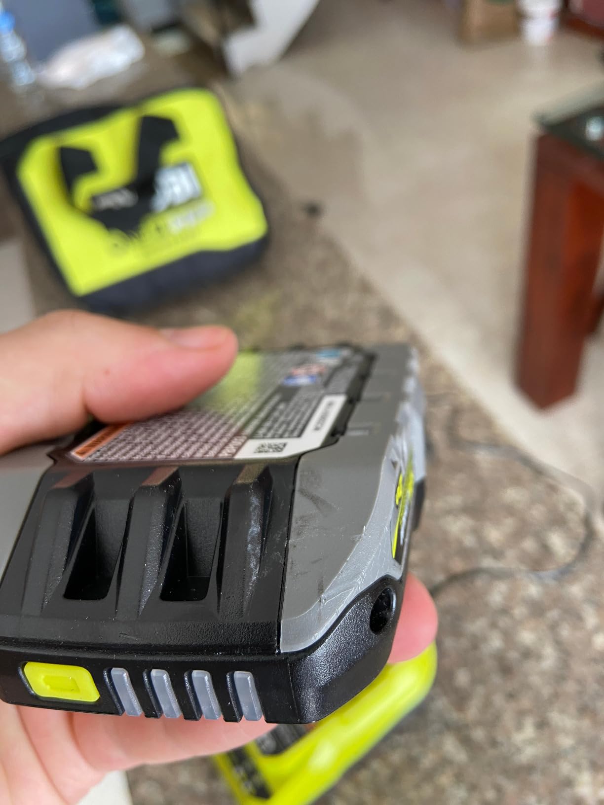 RYOBI ONE+ HP 18V Brushless Cordless 1/2 in. Hammer Drill Kit with (2) 2.0 Ah Batteries, Charger, and Bag (PBLHM101K2) customer photo 1